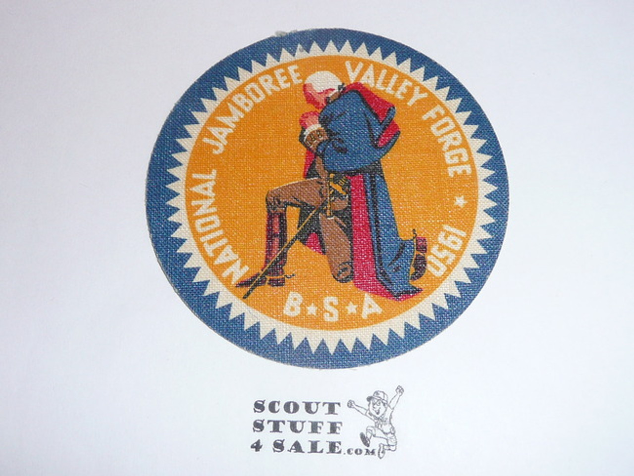 1950 National Jamboree Canvas Patch