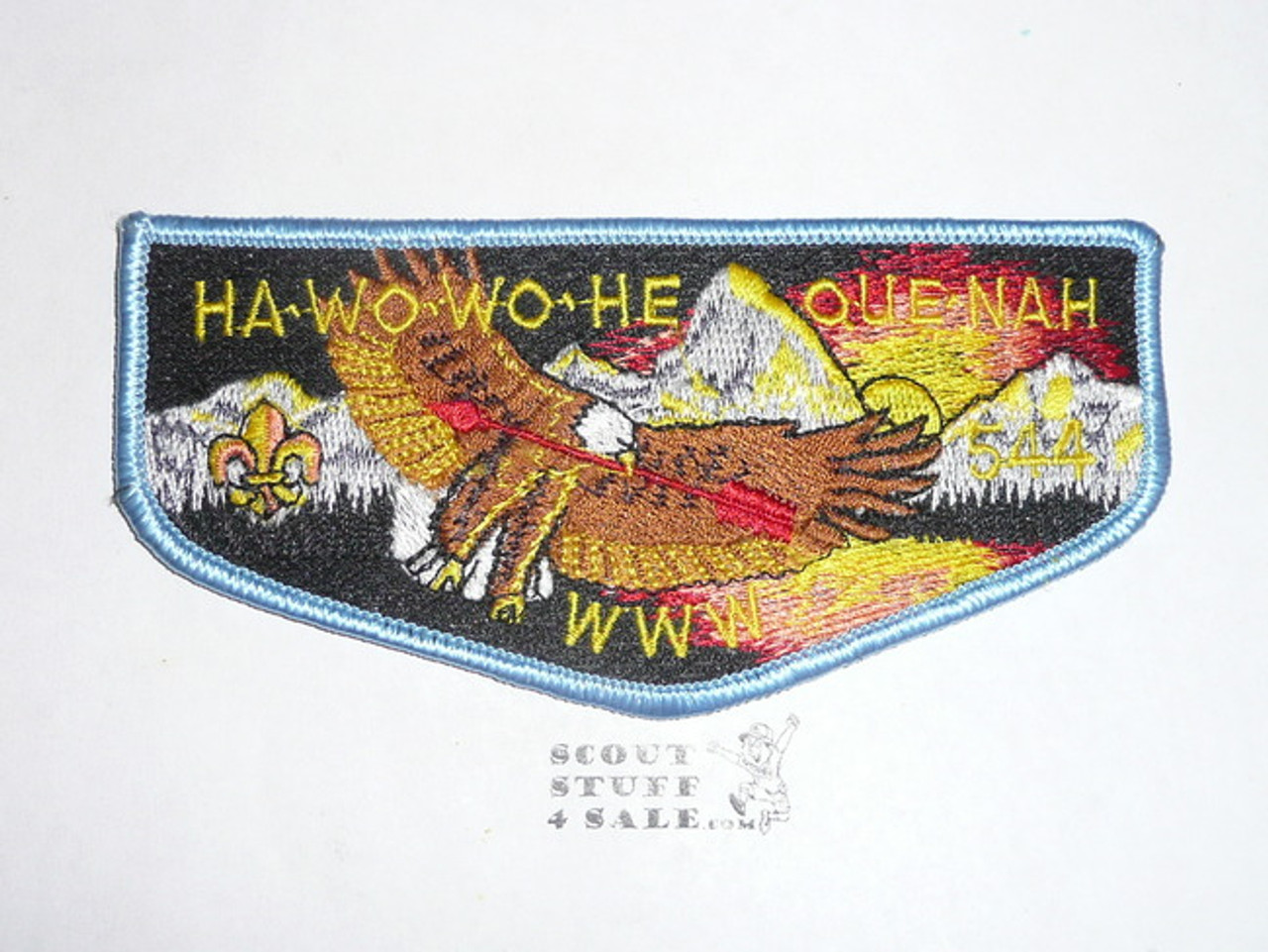 Order of the Arrow Lodge #544 Ha-Wo-Wo-He s29 Brotherhood Flap Patch