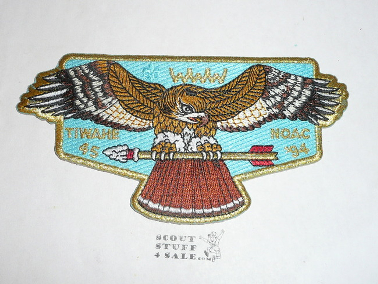 Order of the Arrow Lodge #45 Tiwahe s3 Flap Patch - Scout