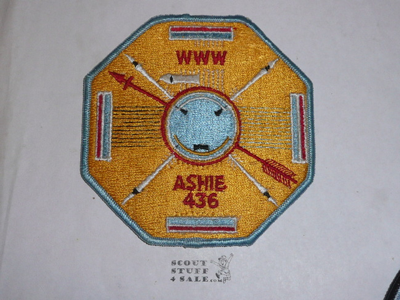 Order of the Arrow Lodge #436 Ashie x6 OCT Jacket Patch - Scout