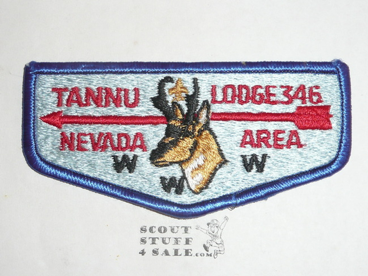 Order of the Arrow Lodge #346 Tannu s7 Flap Patch