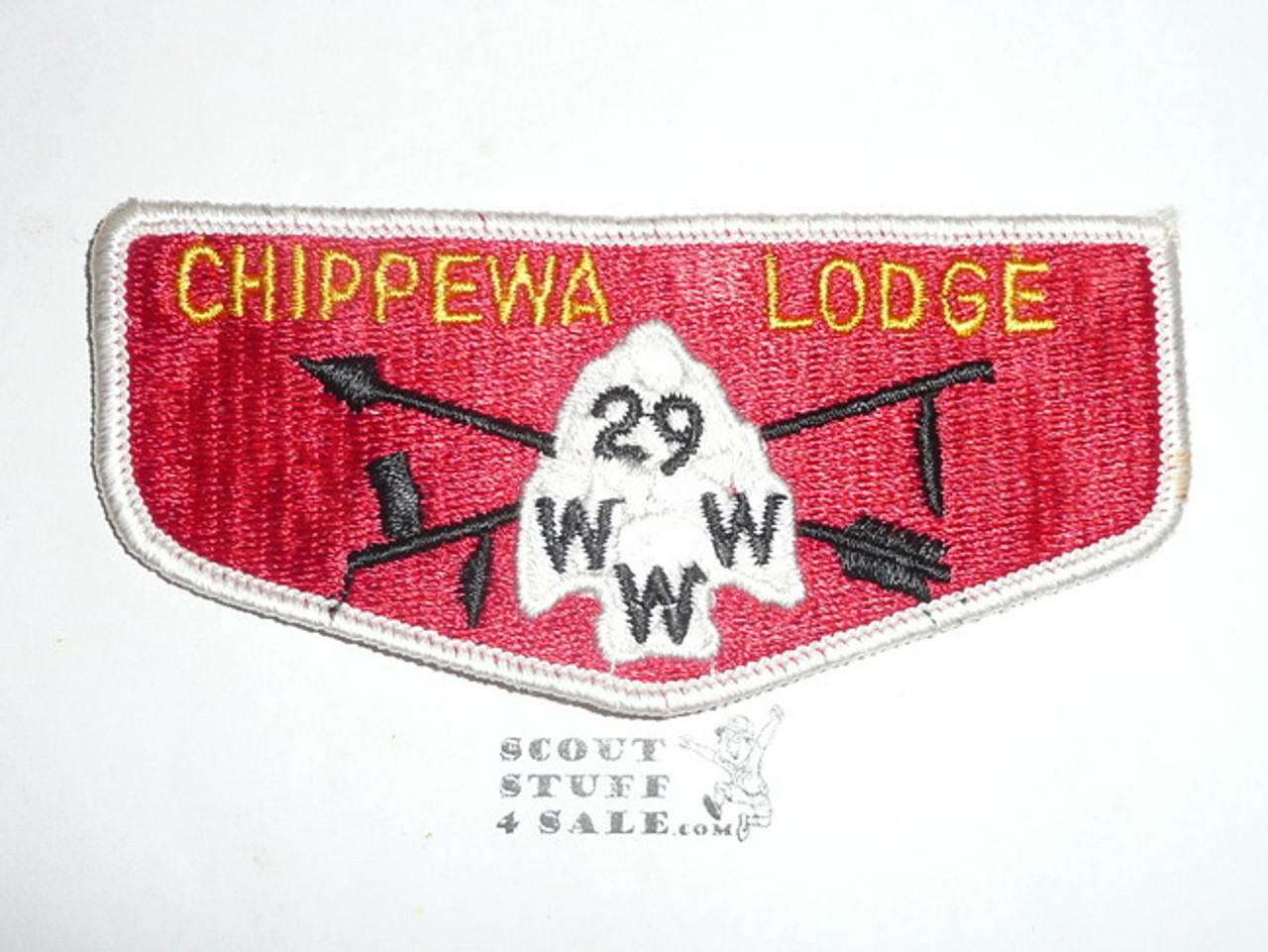 Order of the Arrow Lodge #29 Chippewa s3 Flap Patch