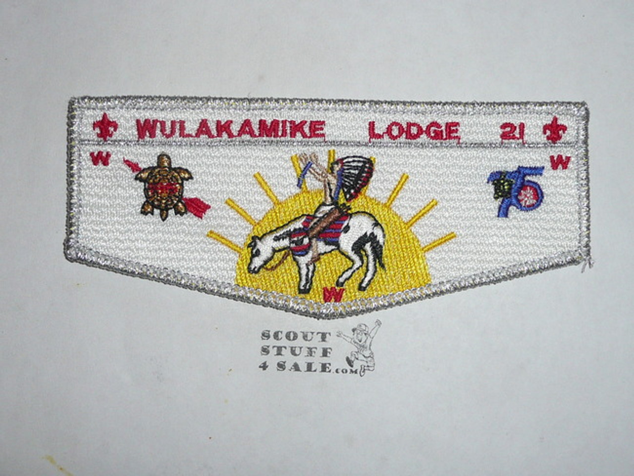 Order of the Arrow Lodge #21 Wulakamike s10 Flap Patch