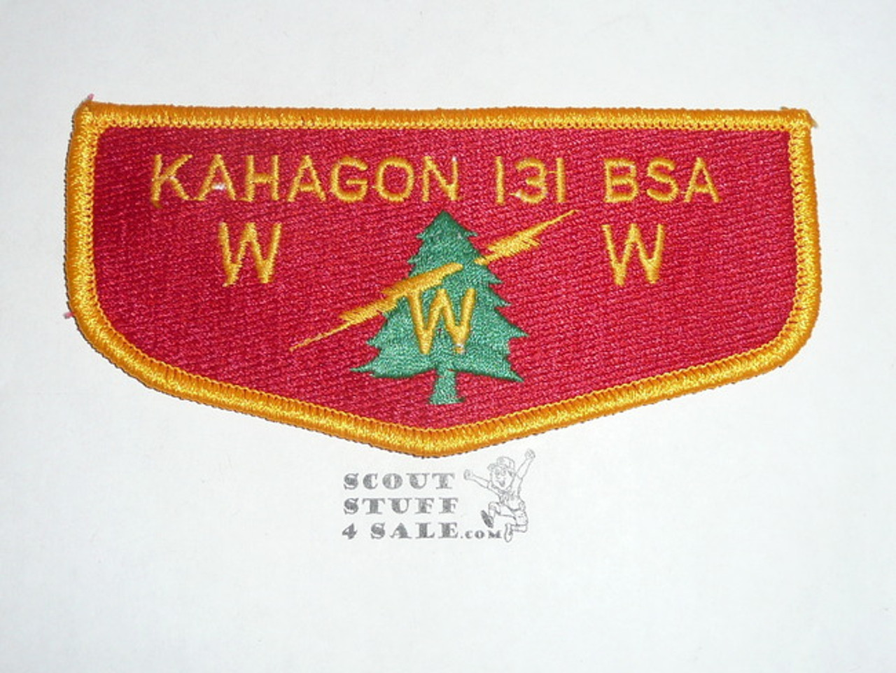 Order of the Arrow Lodge #131 Kahagon s8 Flap Patch - Scout
