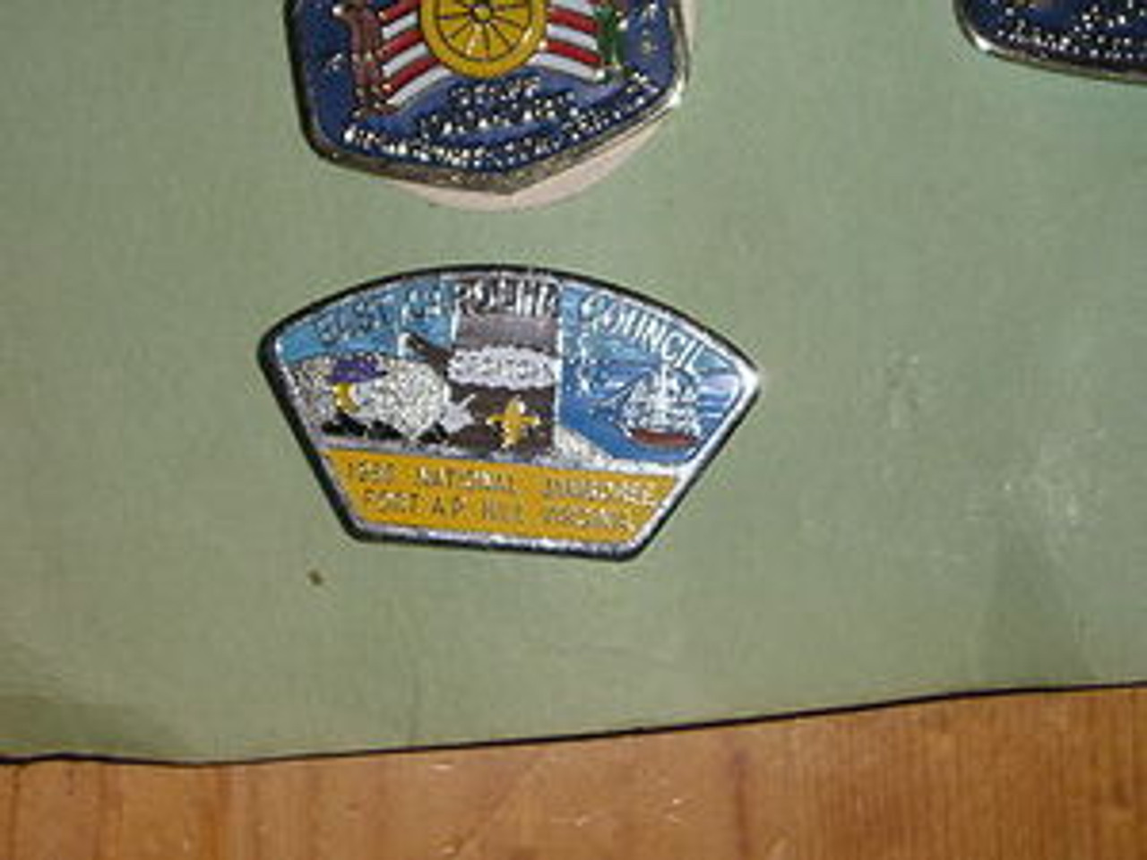 East Carolina Council 1985 NJ JSP Shaped Pin - Scout