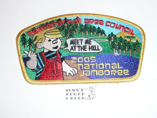 2005 National Jamboree JSP - Monterey Bay Area Council, yellow bdr