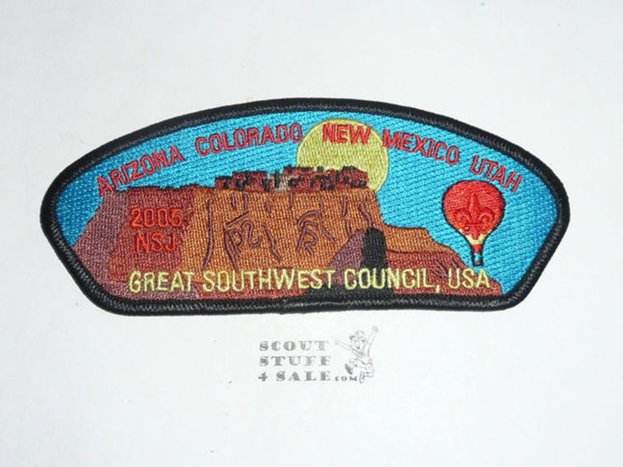 2005 National Jamboree Great Southwest Council JSP Shoulder Patch - Scout