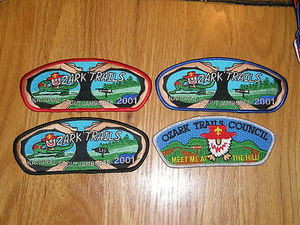 2001 National Jamboree JSP - Ozark Trails Cncl - 4 Diff