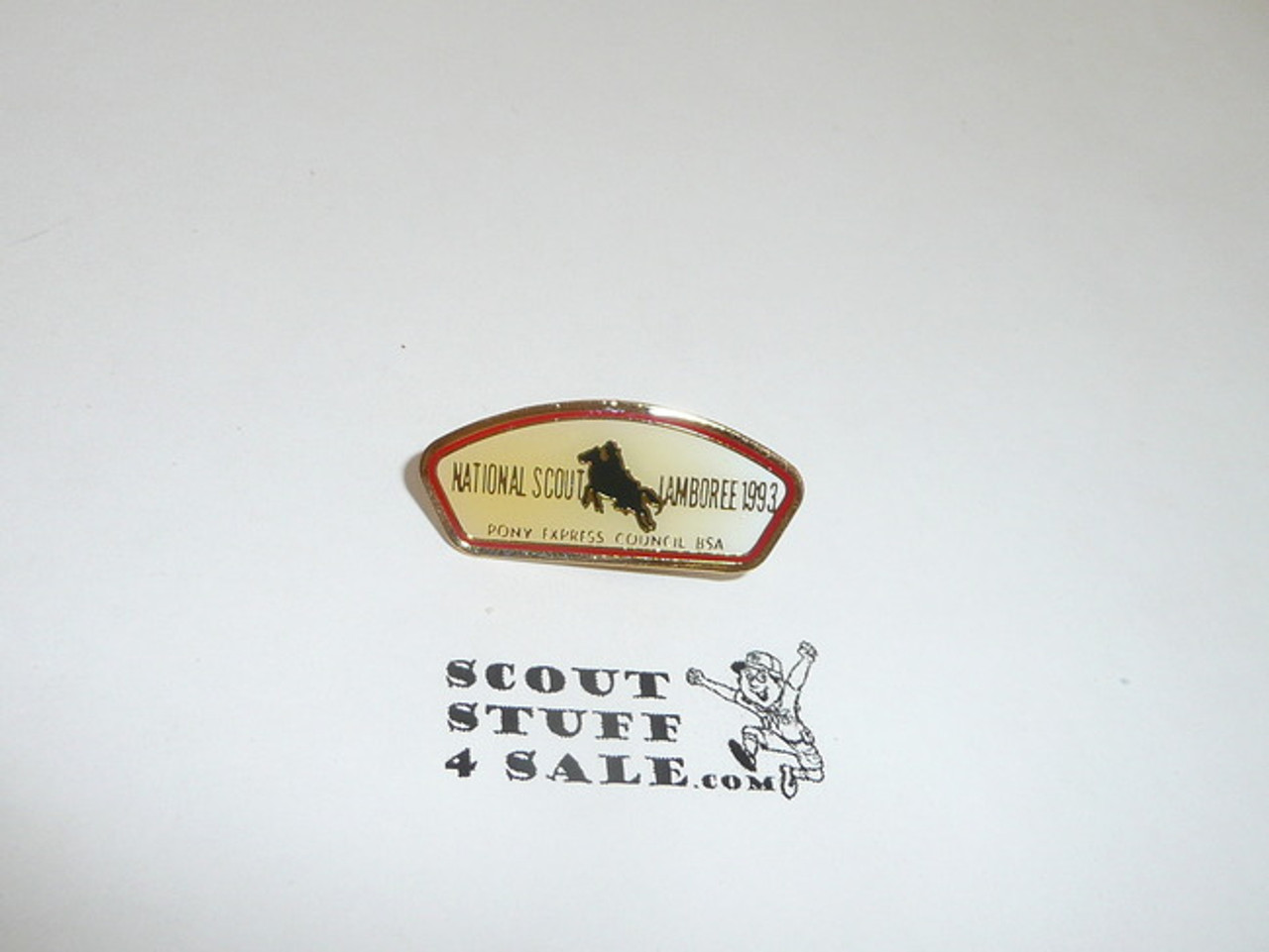 1993 National Jamboree Pony Express Council JSP Pin