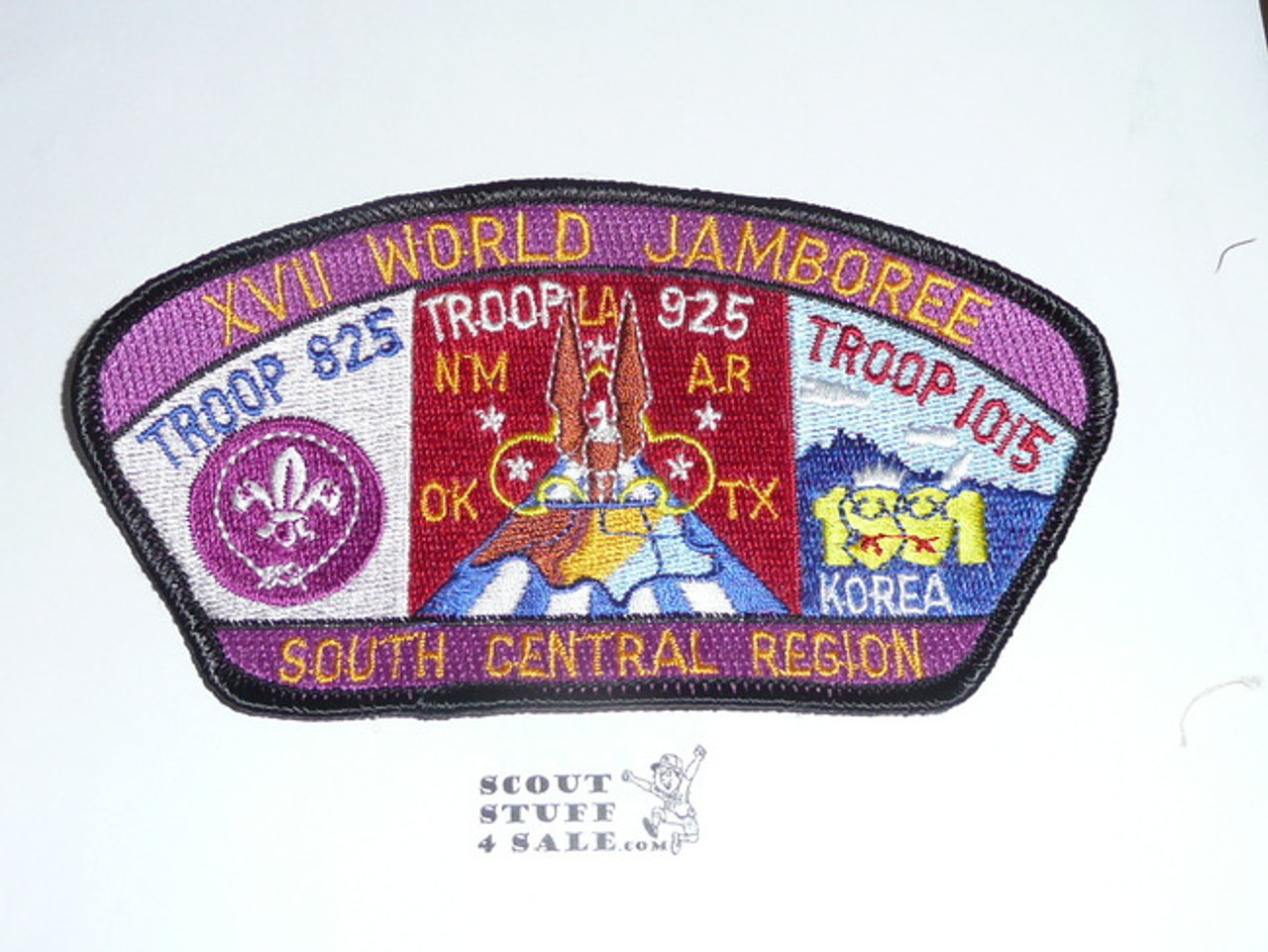 1991 Boy Scout World Jamboree South Central Region Troops JSP