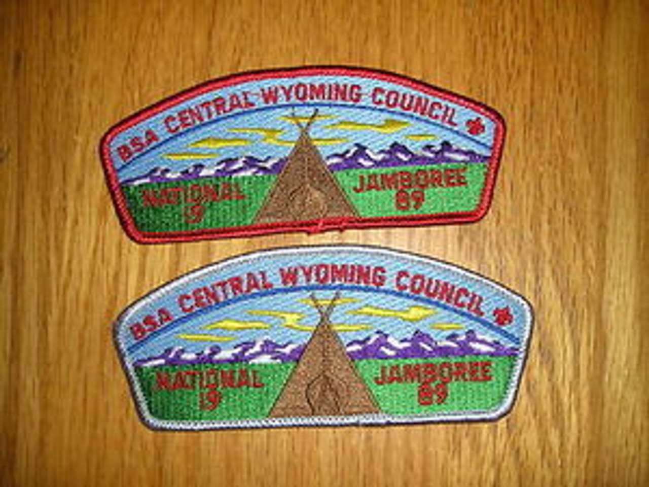 1989 National Jamboree JSP - Central Wyoming Cncl-2 Dif