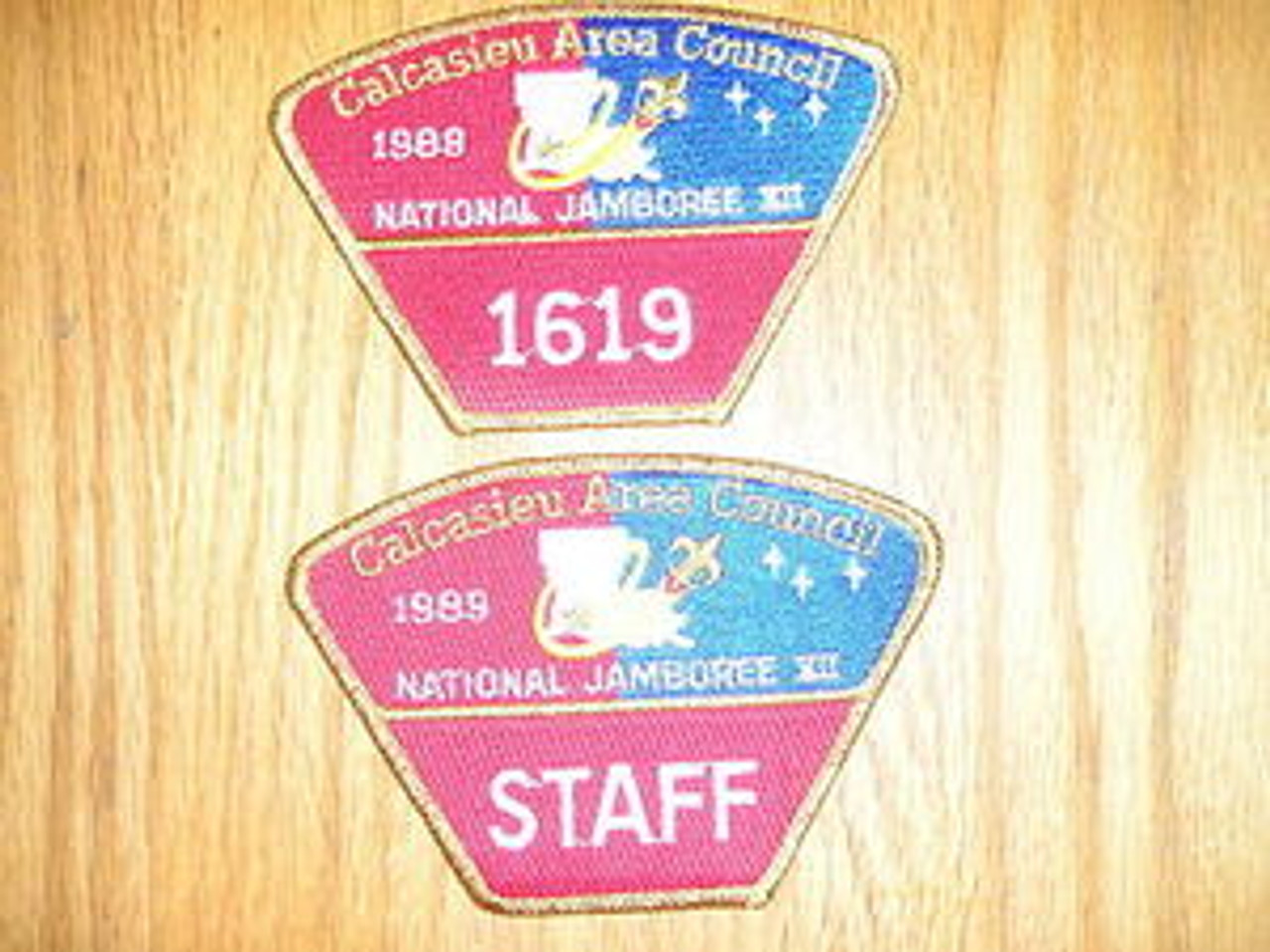 1989 National Jamboree JSP - Calcasieu Area Council - 2 Diff