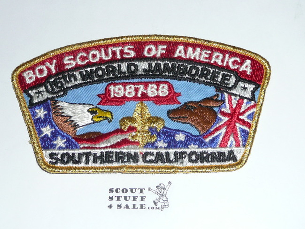 1987-1988 Boy Scout World Jamboree USA Southern California Contingent JSP