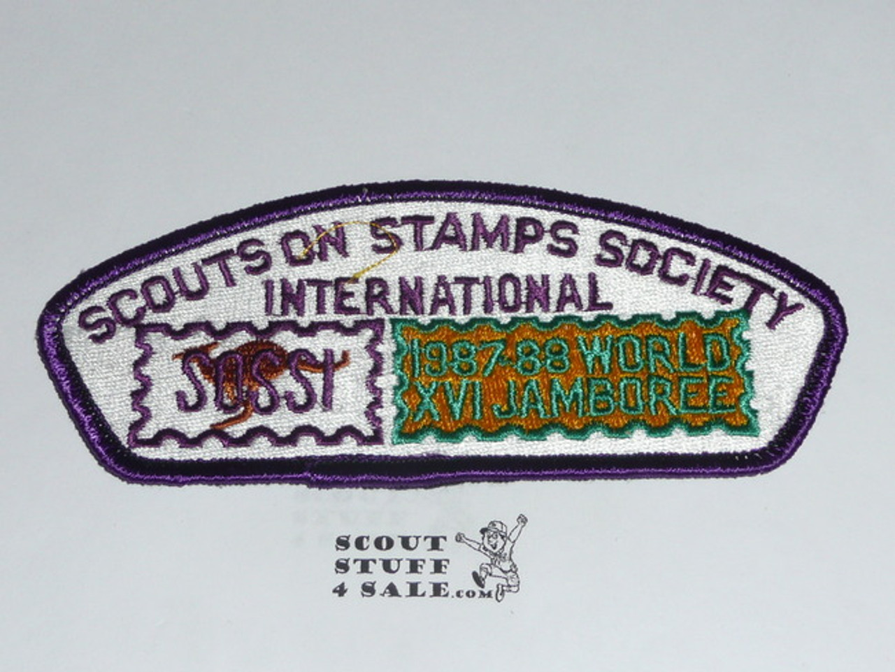 1987-1988 Boy Scout World Jamboree SOSSI JSP Patch