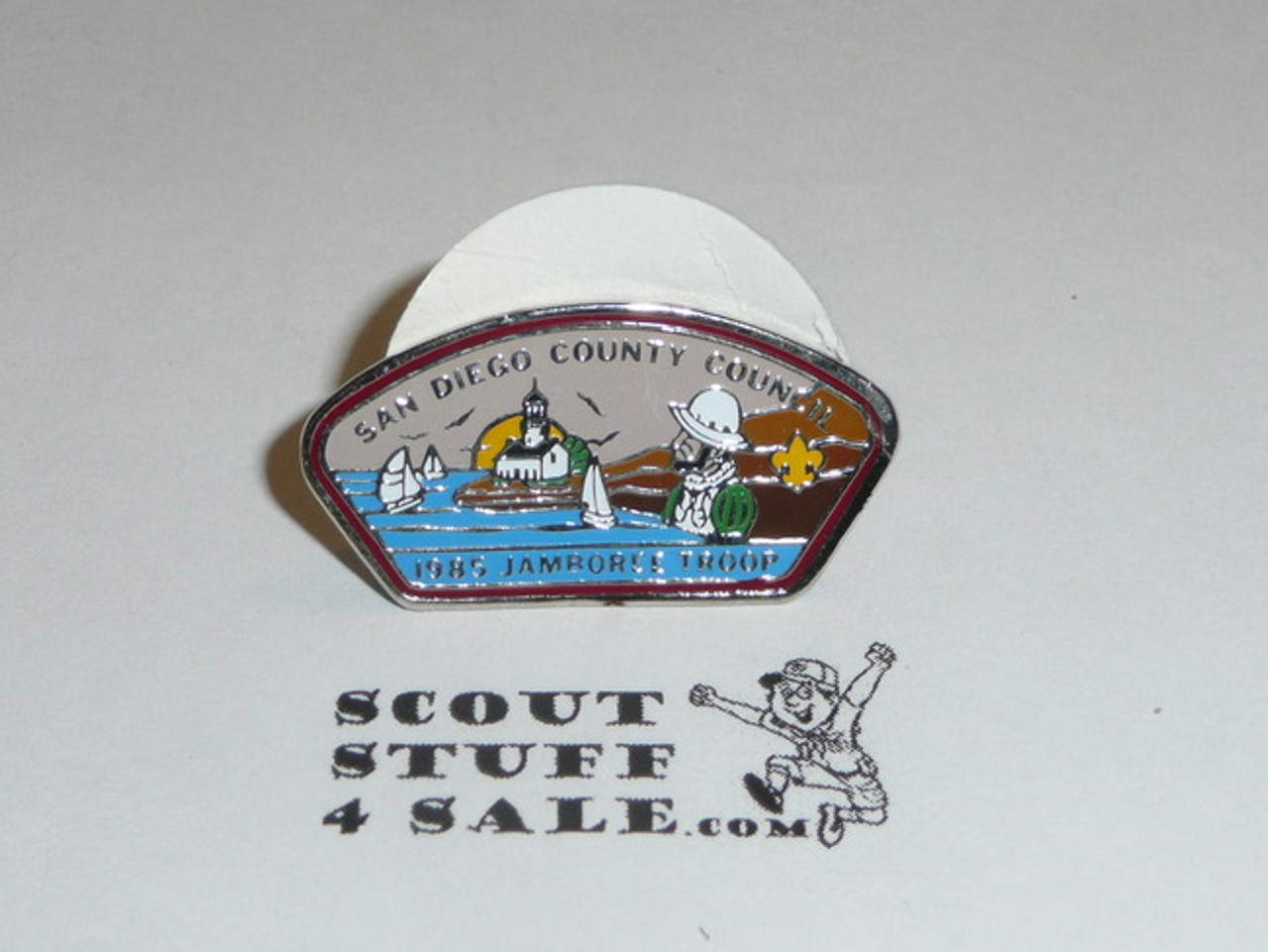 1985 National Jamboree San Diego County Council JSP Pin