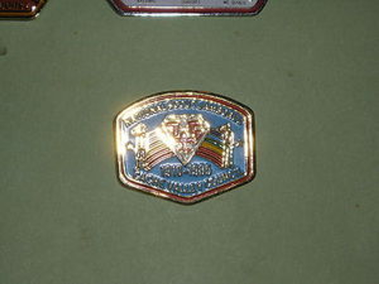 1985 National Jamboree Cache Valley Council JSP Shaped Pin #2