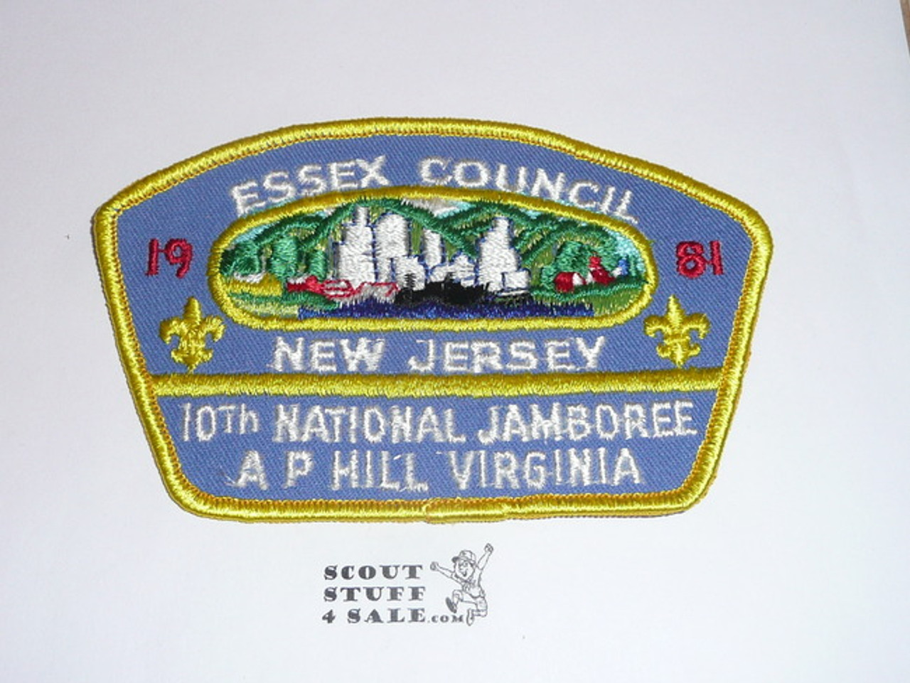 1981 National Jamboree JSP - Essex Council Contingent