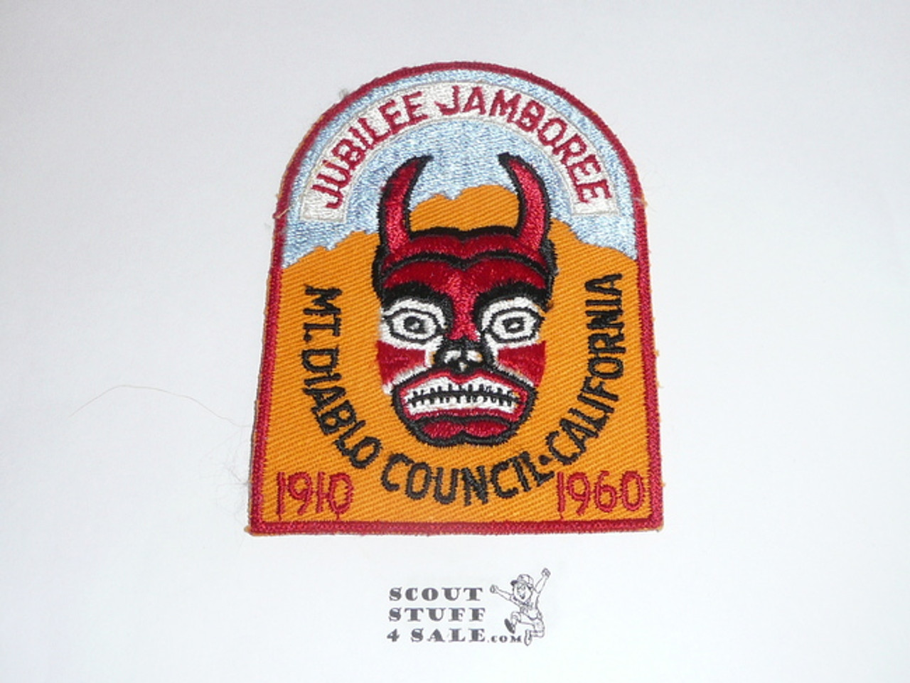 1960 National Jamboree JSP - Mt Diablo Council Contingent Patch