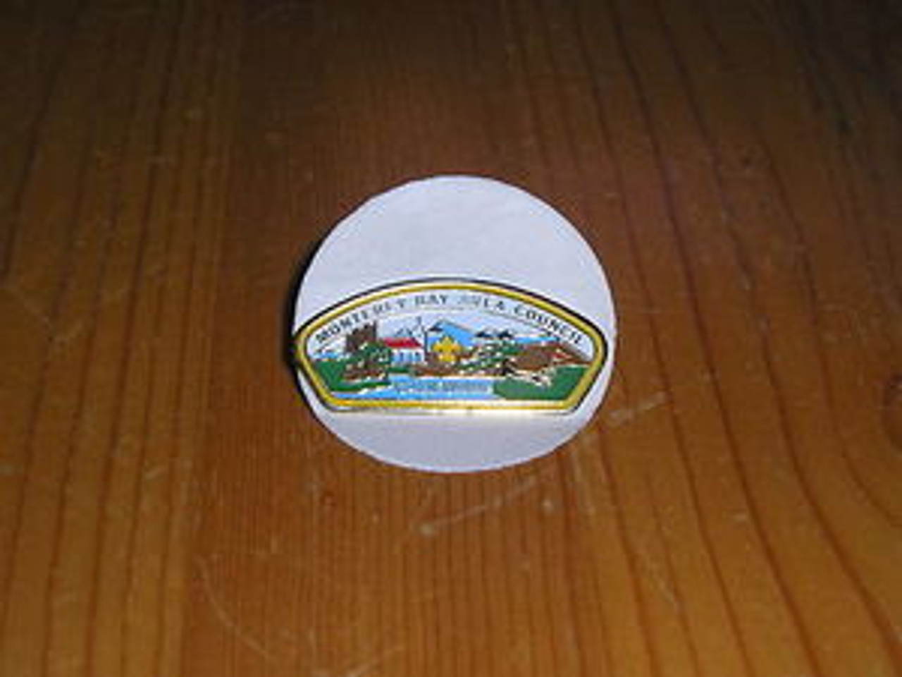 Monterey Bay Area Council CSP shaped Pin - Scout