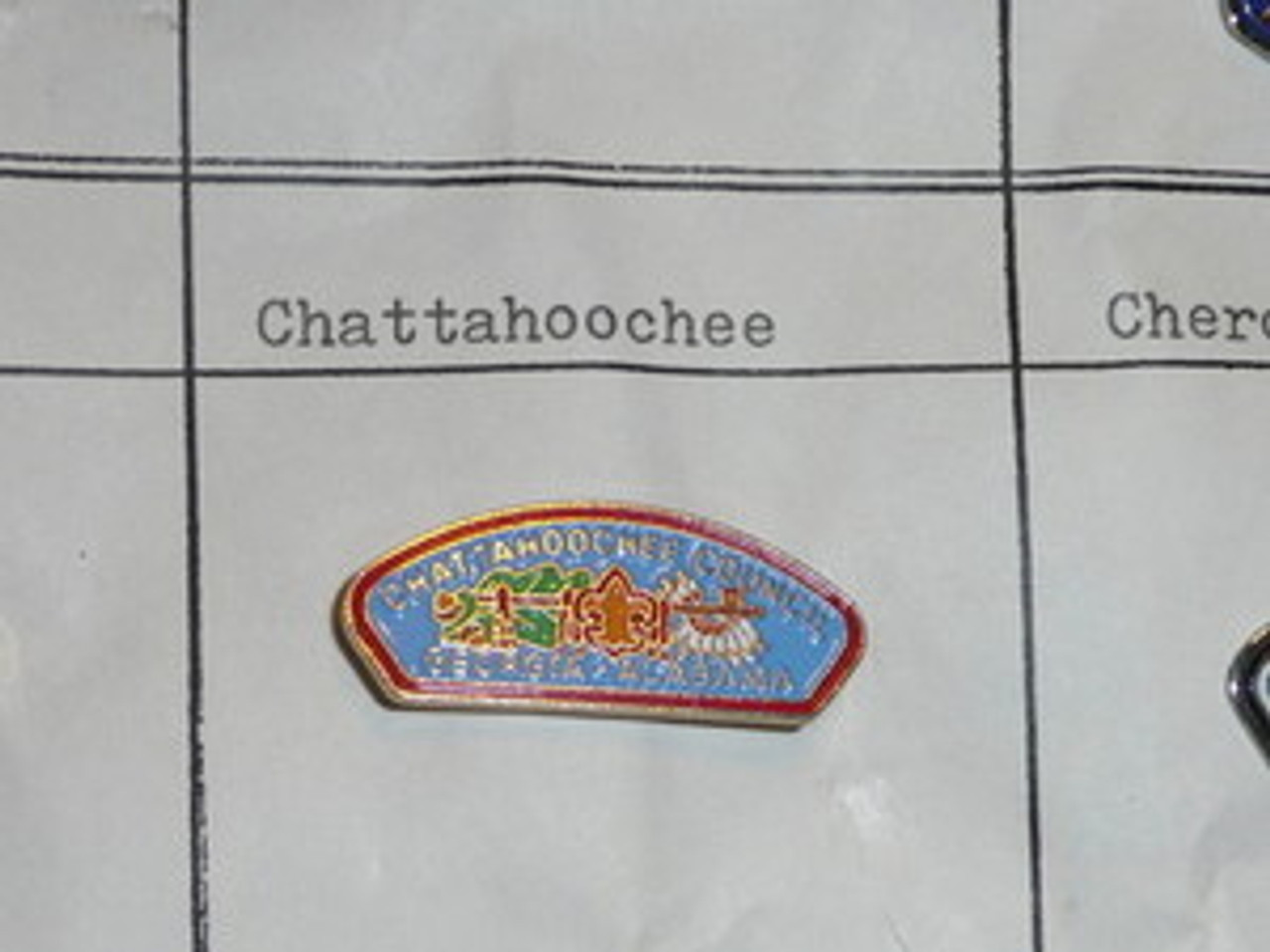 Chatahoochee Council CSP Shaped Pin - Scout