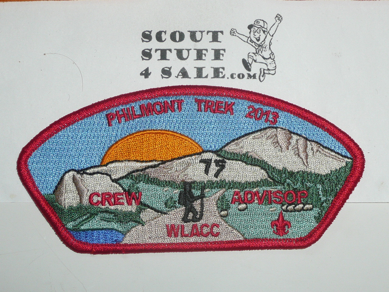 Western Los Angeles County Council Philmont 75th Anniv Contingent CSP Set, SA58-SA62, offered at 50% of low book value