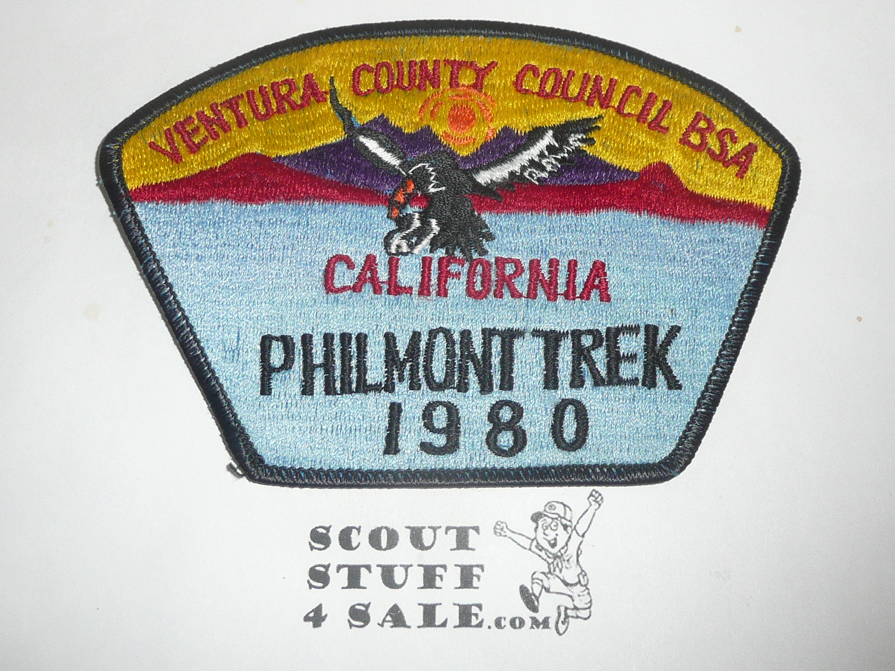 Ventura County Council sa8 CSP - Scout - 1980 Philmont