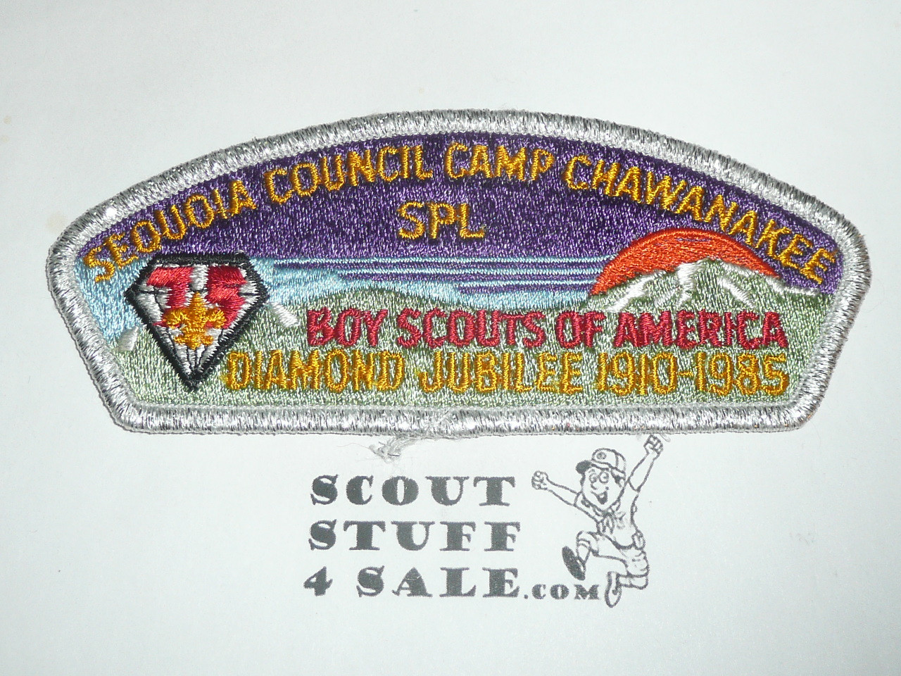 Sequoia Council sa28 CSP - 1985 Camp Chawanakee SPL