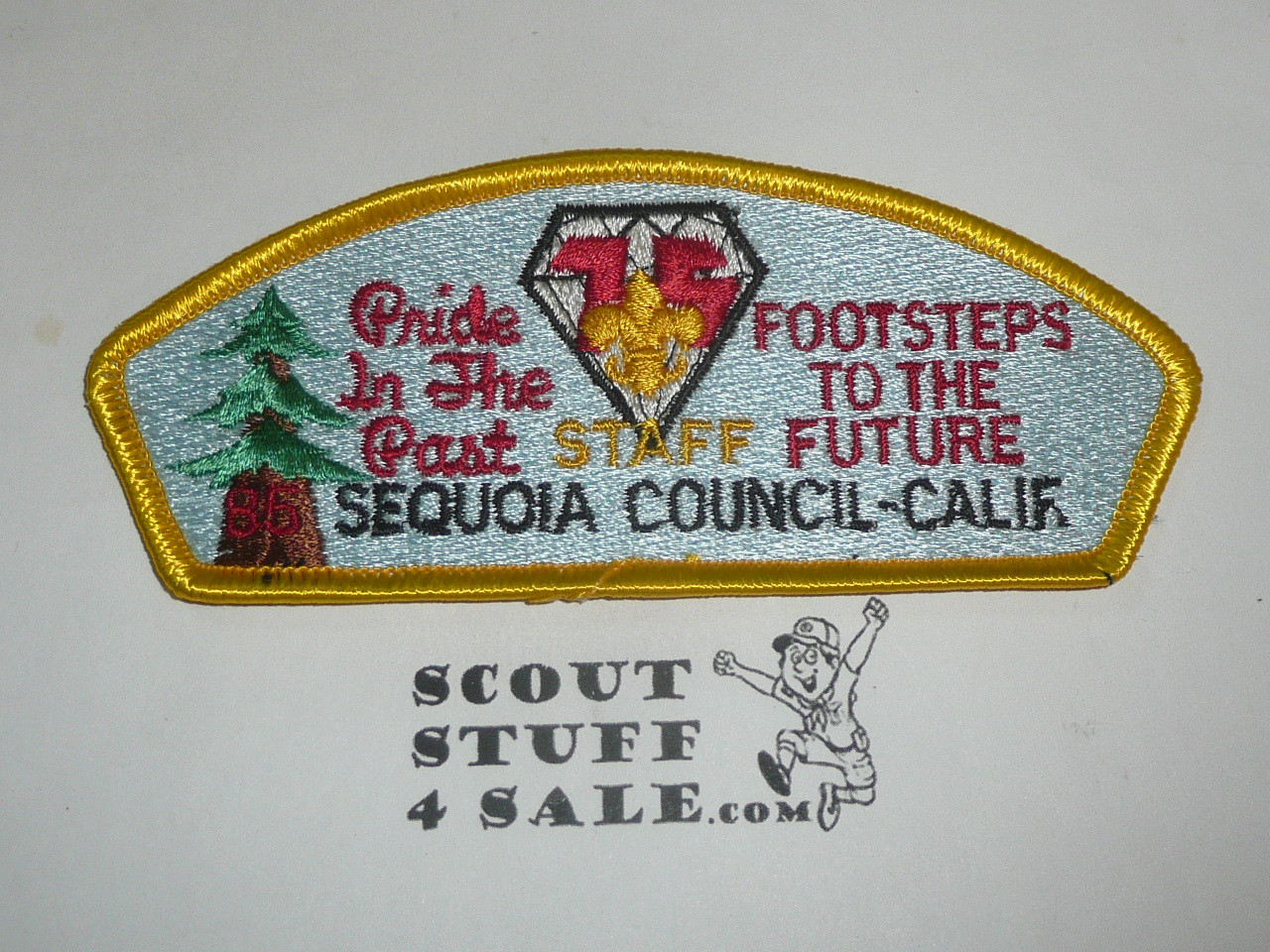 Sequoia Council sa24 CSP - Scout - 75th Jubilee STAFF