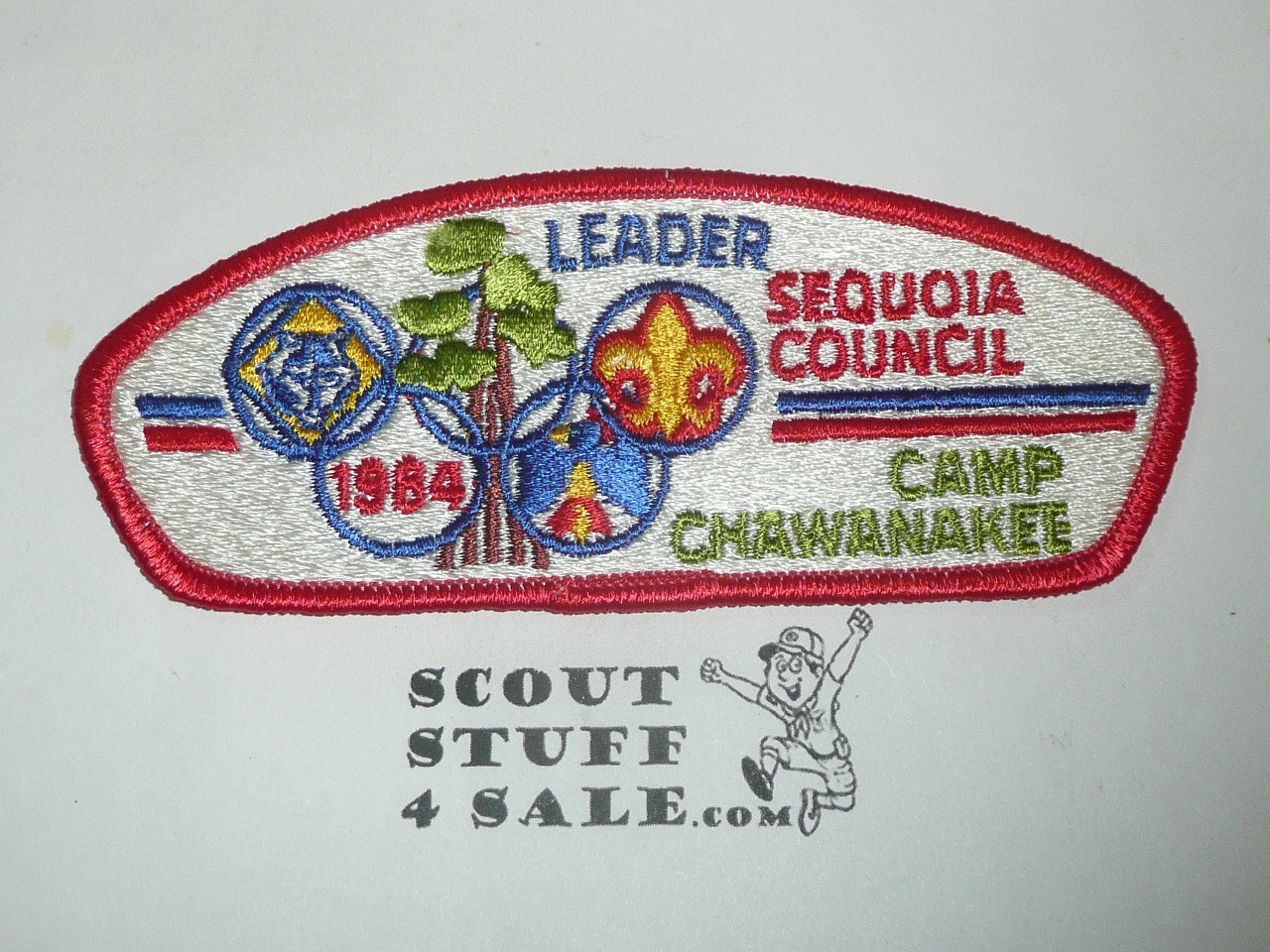 Sequoia Council sa19 CSP - 1984 Camp Chawanakee Leader