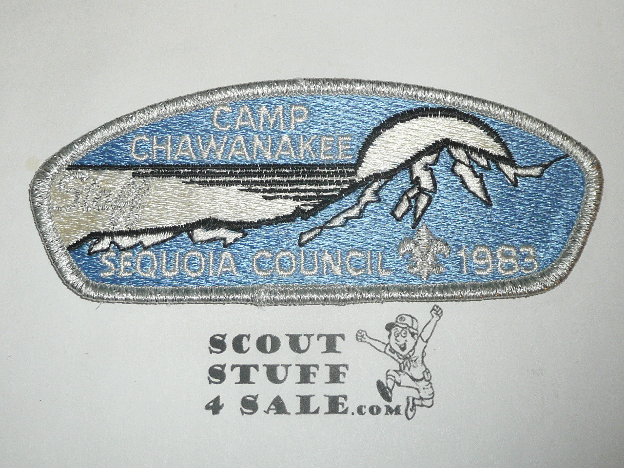 Sequoia Council sa13 CSP -1983 Camp Chawanakee STAFF
