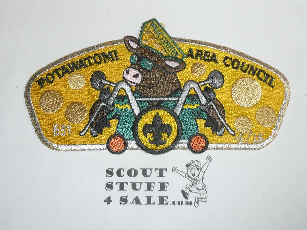 Potawatomi Area Council sa87 #4/15 CSP - Scout