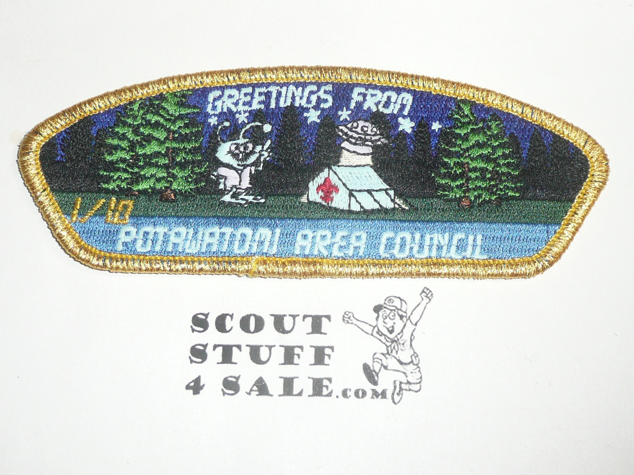 Potawatomi Area Council sa136 #1/10 CSP - Scout