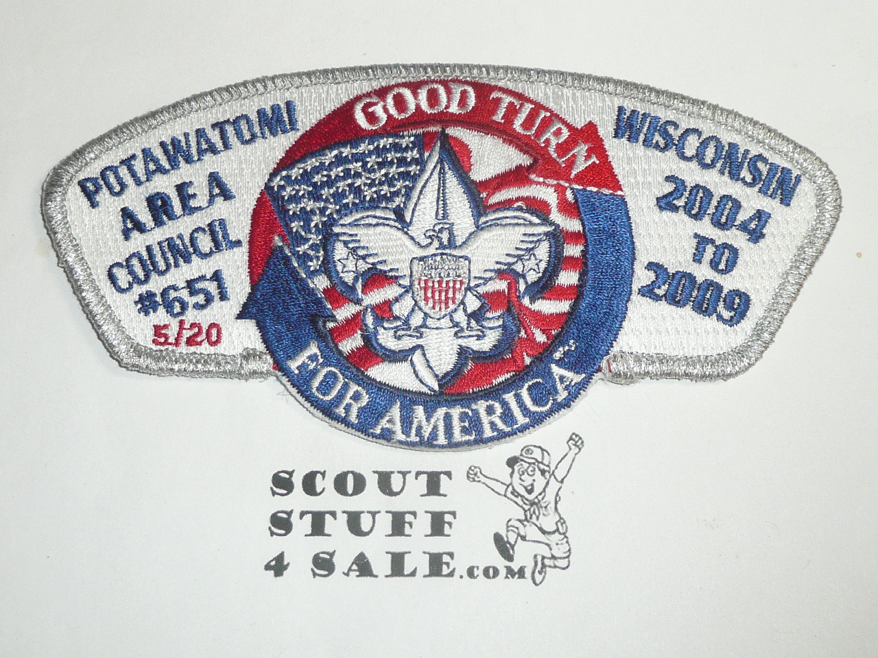 Potawatomi Area Council sa110 #5/20 CSP - Scout