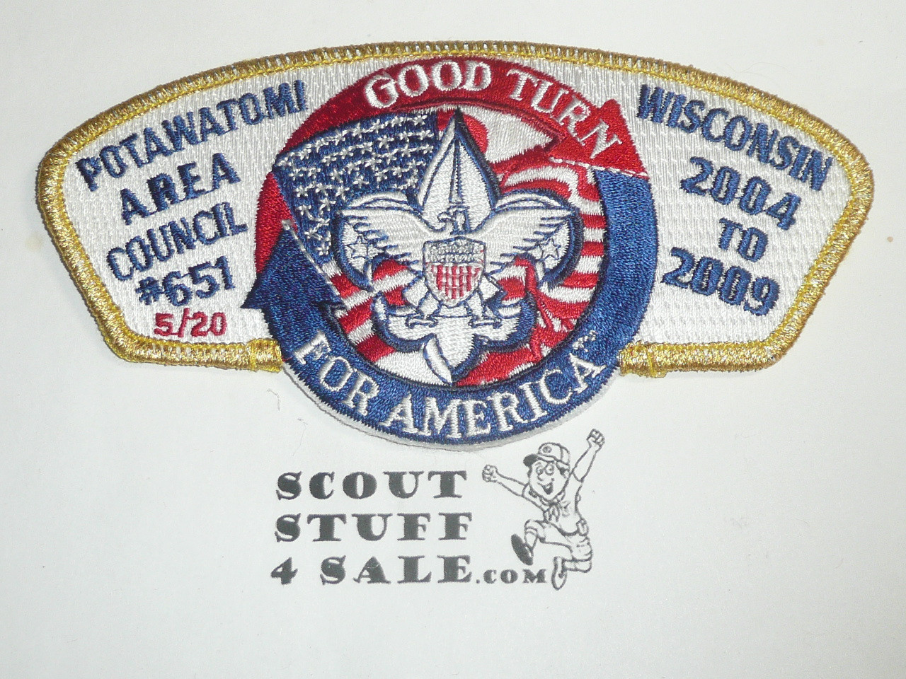 Potawatomi Area Council sa111 #5/20 CSP - Scout