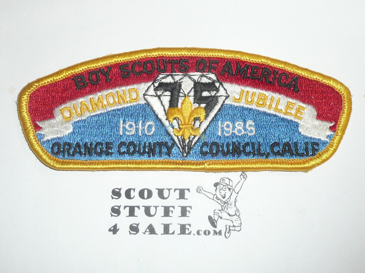 Orange County Council sa7 CSP - Scout - 75th Jubilee