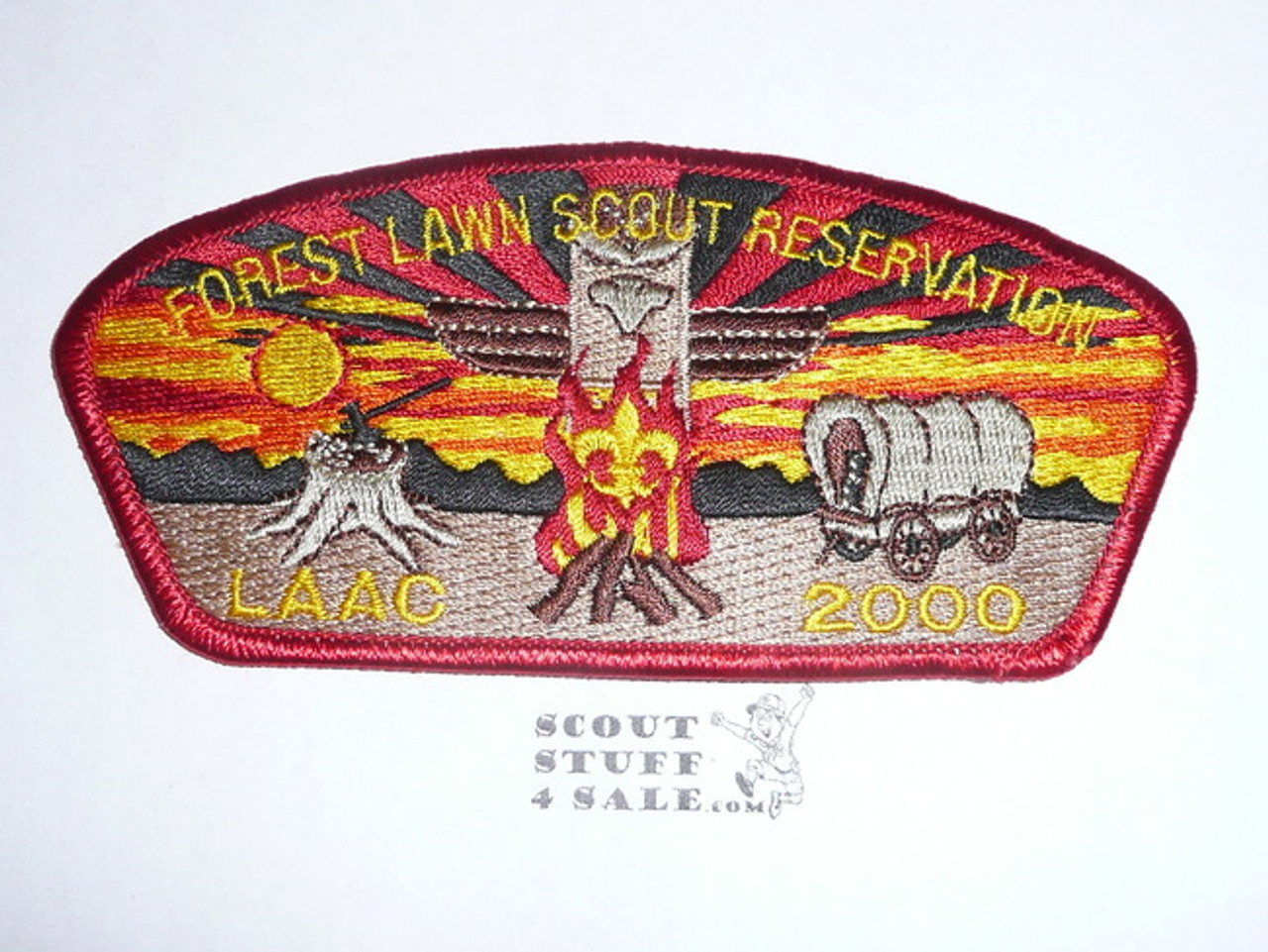 Los Angeles Area Council sa19 - 2000 Forest Lawn Scout Reservation STAFF