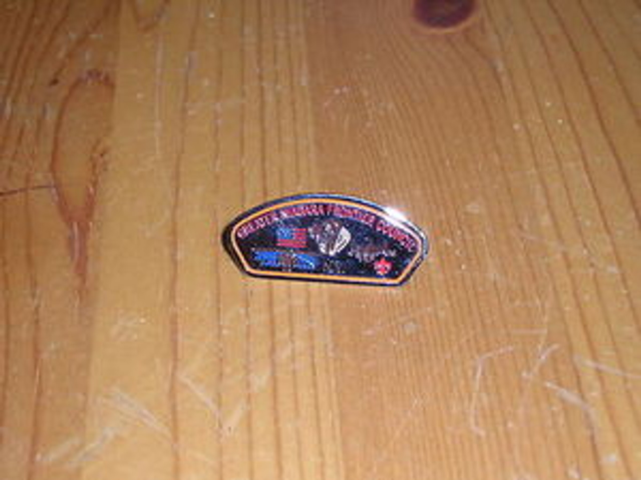 Greater Niagara Frontier Council CSP shaped Pin - Scout