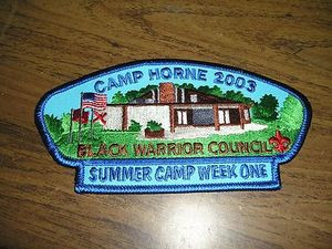 Black Warrior Council ta20 CSP - Camp Horne