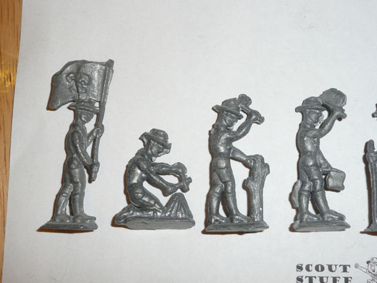 boy scout figurines