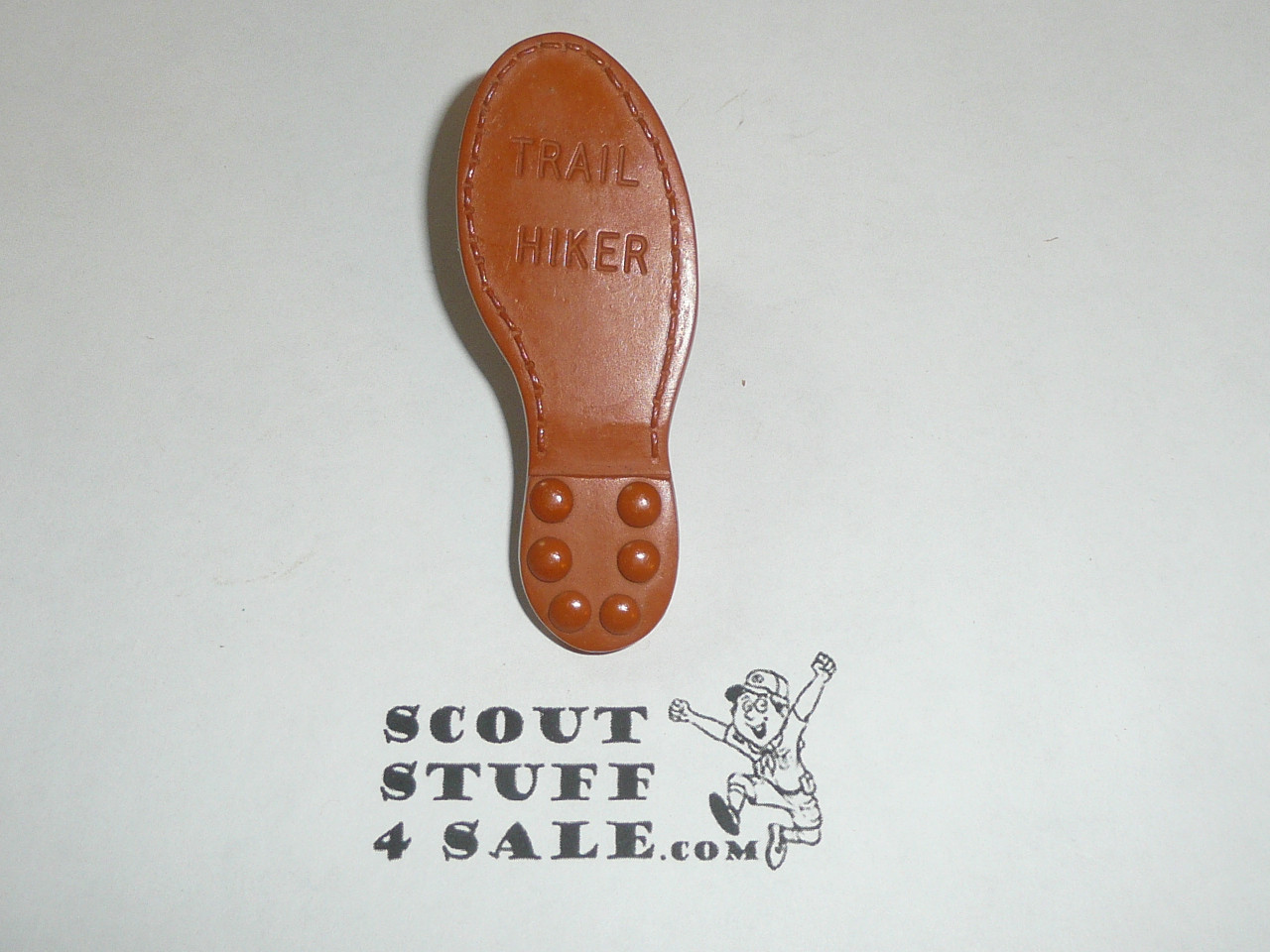 Trail Hiker NEAL Neckerchief Slide - Boy Scout