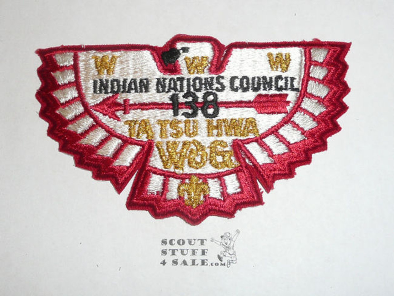 Order of the Arrow Lodge #138 Ta Tsu Hwa s12 Flap Patch - Boy Scout