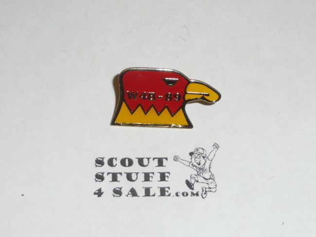 Section / Area W4B Order of the Arrow Conference Participation Pin, 1989