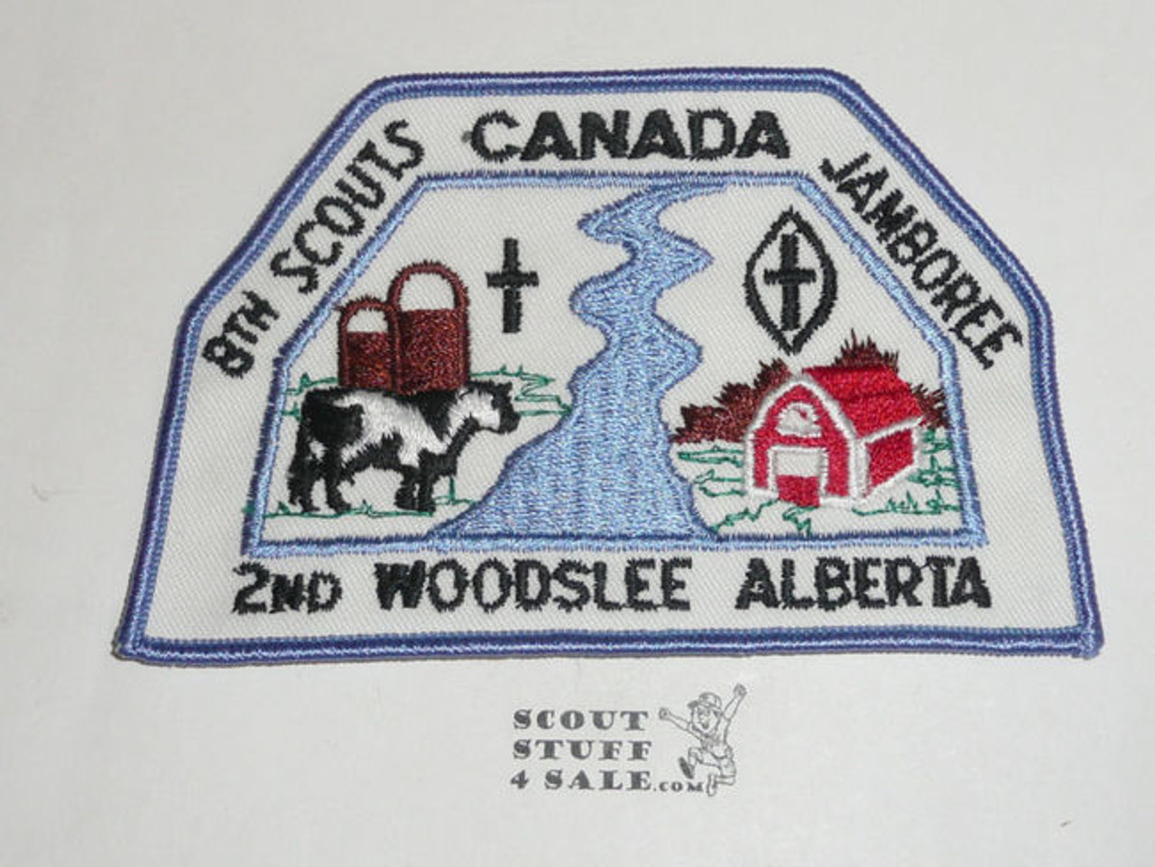 Scouts of Canada 8th Jamboree Patch