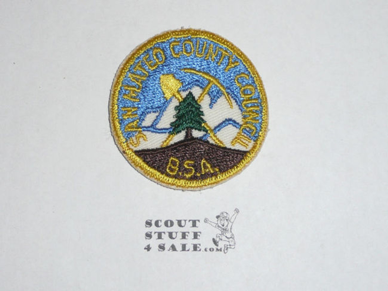 San Mateo County Council Patch (CP), 1950's - Boy Scout