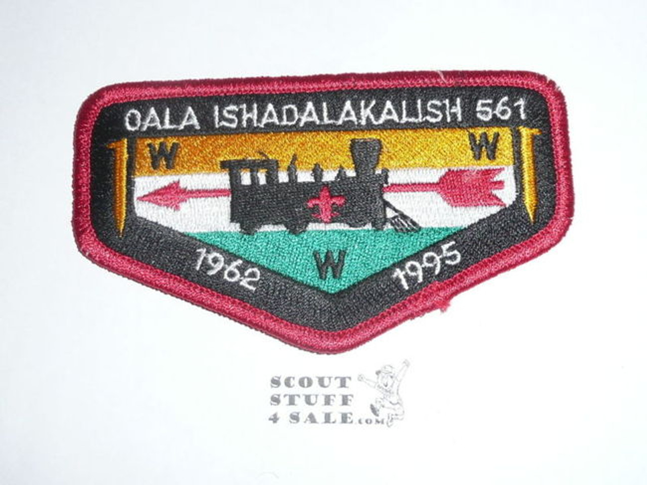 Order of the Arrow Lodge #561 Oala Ishasalakalish s29 Death Flap Patch - Scout