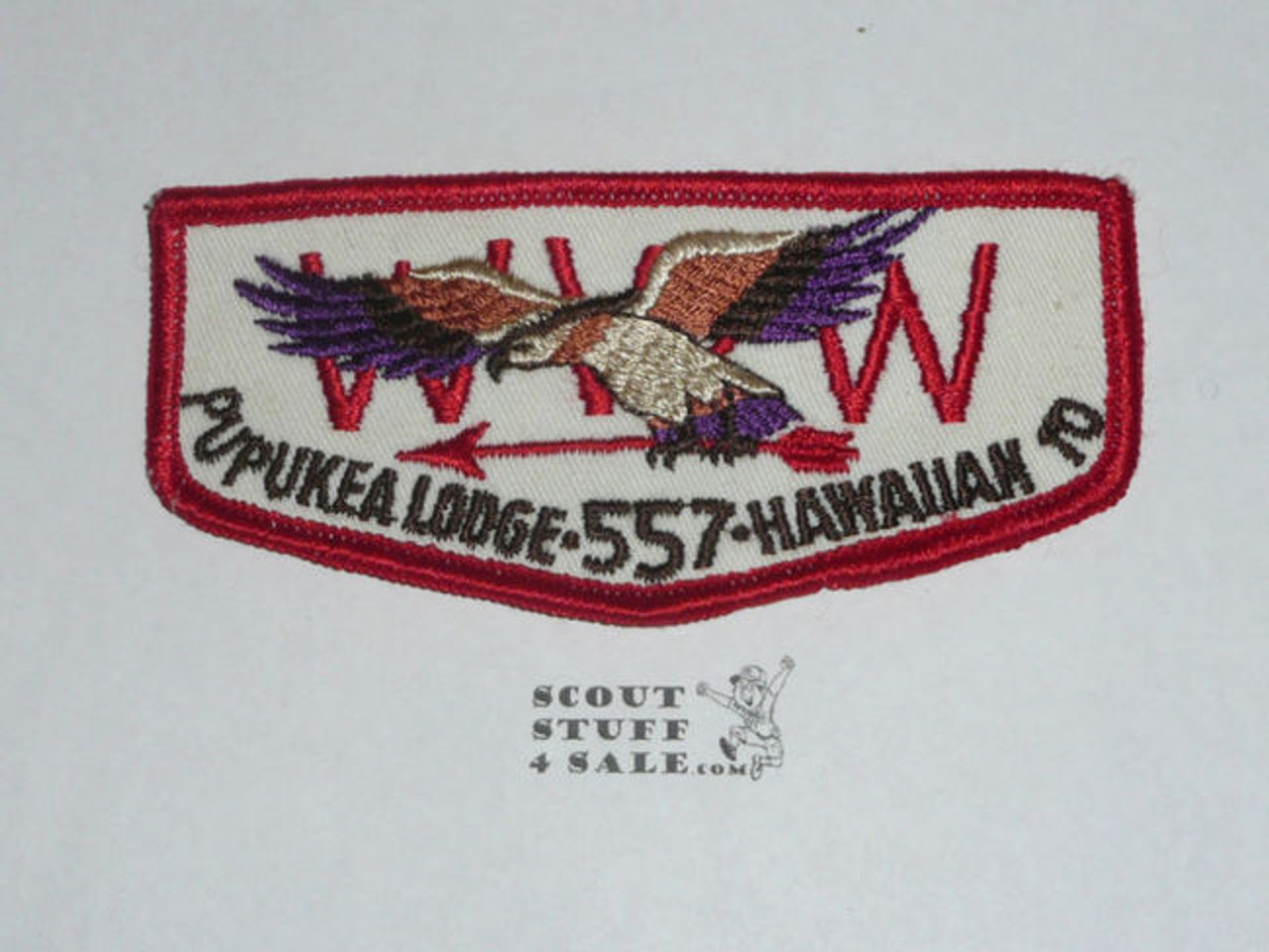 Order of the Arrow Lodge #557 Pupukea f4 Flap Patch