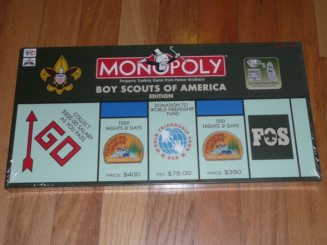 Monopoly Game Boy Scouts of America 2004 95th Anniversary ~ MINT ~ Unopened