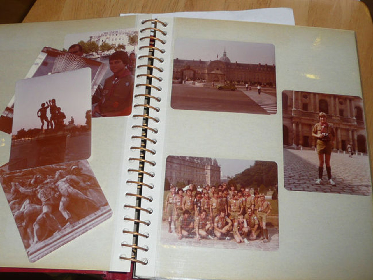 1979 Boy Scout World Jamboree Photo Album with 33 pages of pictures, PA9