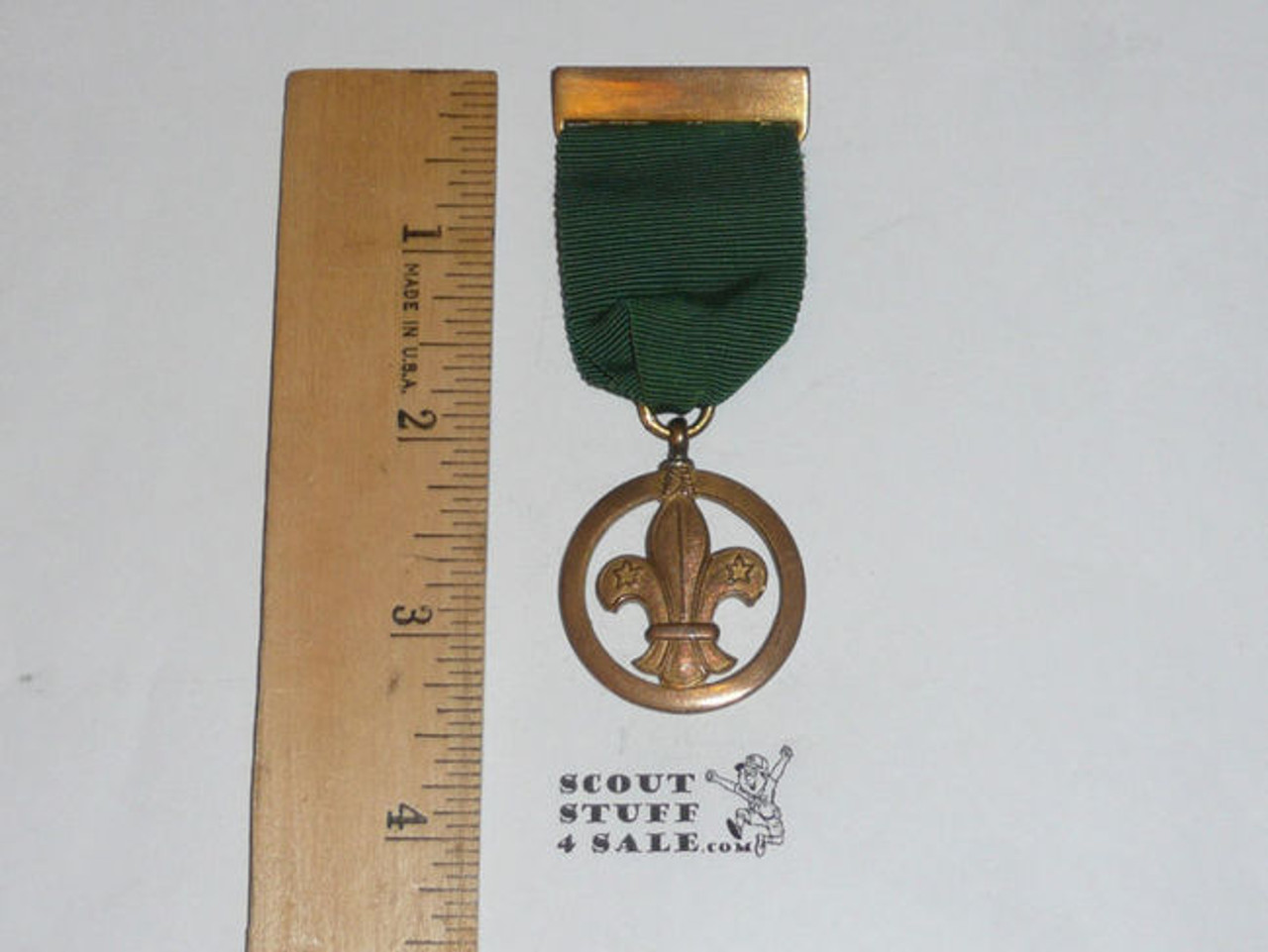 1953 Presented British Boy Scout Medal, FGPC25