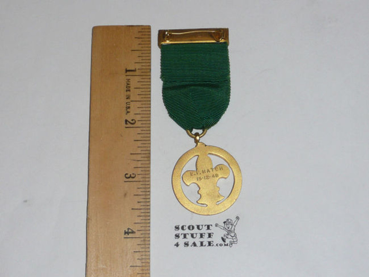 1948 Presented British Boy Scout Medal, FGPC27